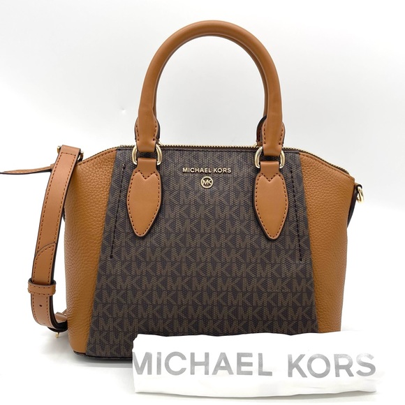 Michael Kors Medium Sienna Messenger Satchel Crossbody Bag - Picture 2 of 9